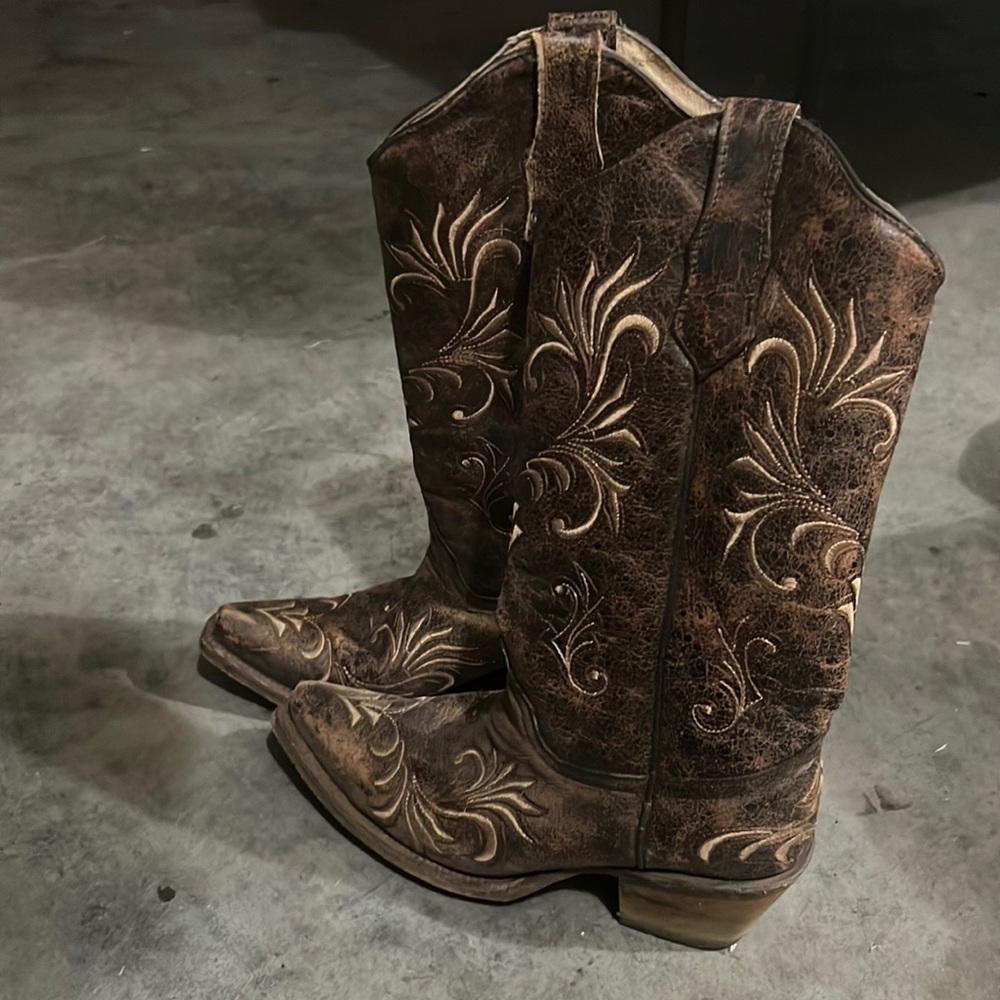 Circle G cowgirl boot